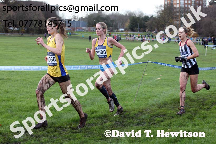 Senior Women and under-23 Womens 2017 British Athletics Liverpool Cross Challenge, Sefton Park, Liverpool. Photo:  David T. Hewitson/Sports for All Pics